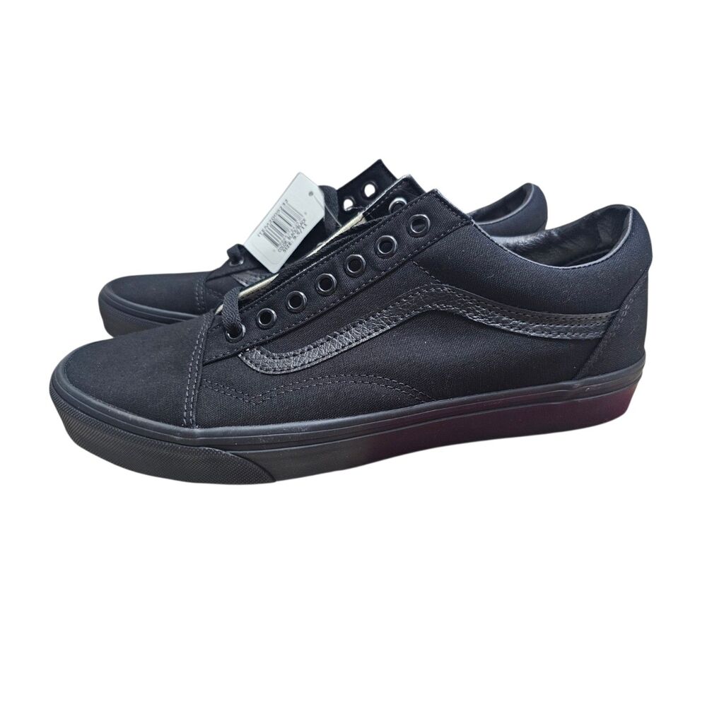 New with Box Vans Old Skool Black/Black Classic Canvas Unisex M9.5 W11